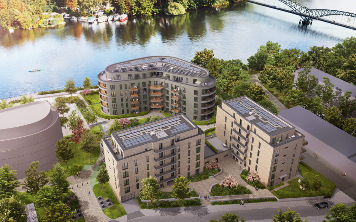 Wohnungsbau, TGA, Technische Gebäudeausrüstung, Quartier, Haveluferquartier, Berlin, Bau, Planung, Bauüberwachung